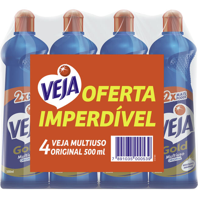 Limpador Multiuso Veja Original 4x500ml