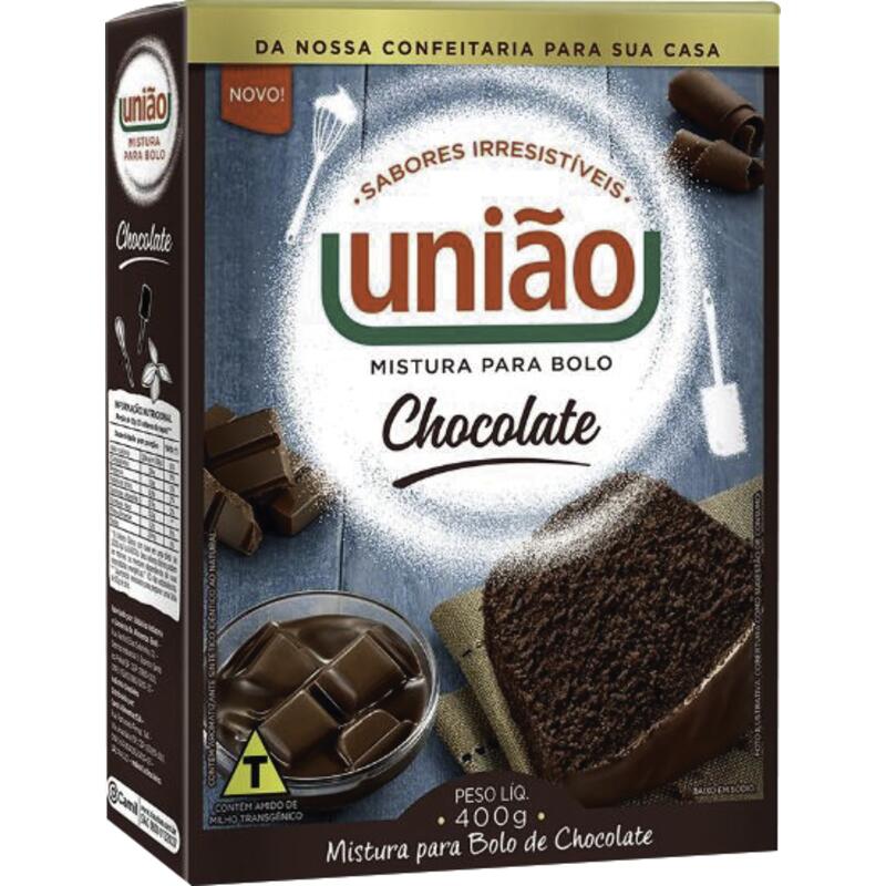 Mistura para Bolo União Chocolate 400g