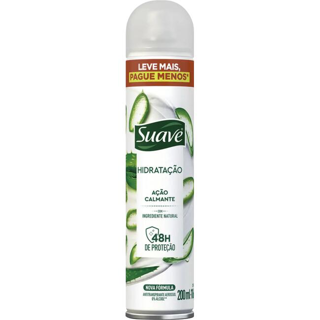 Desodorante Aerossol Suave Ação Calmante 200ml