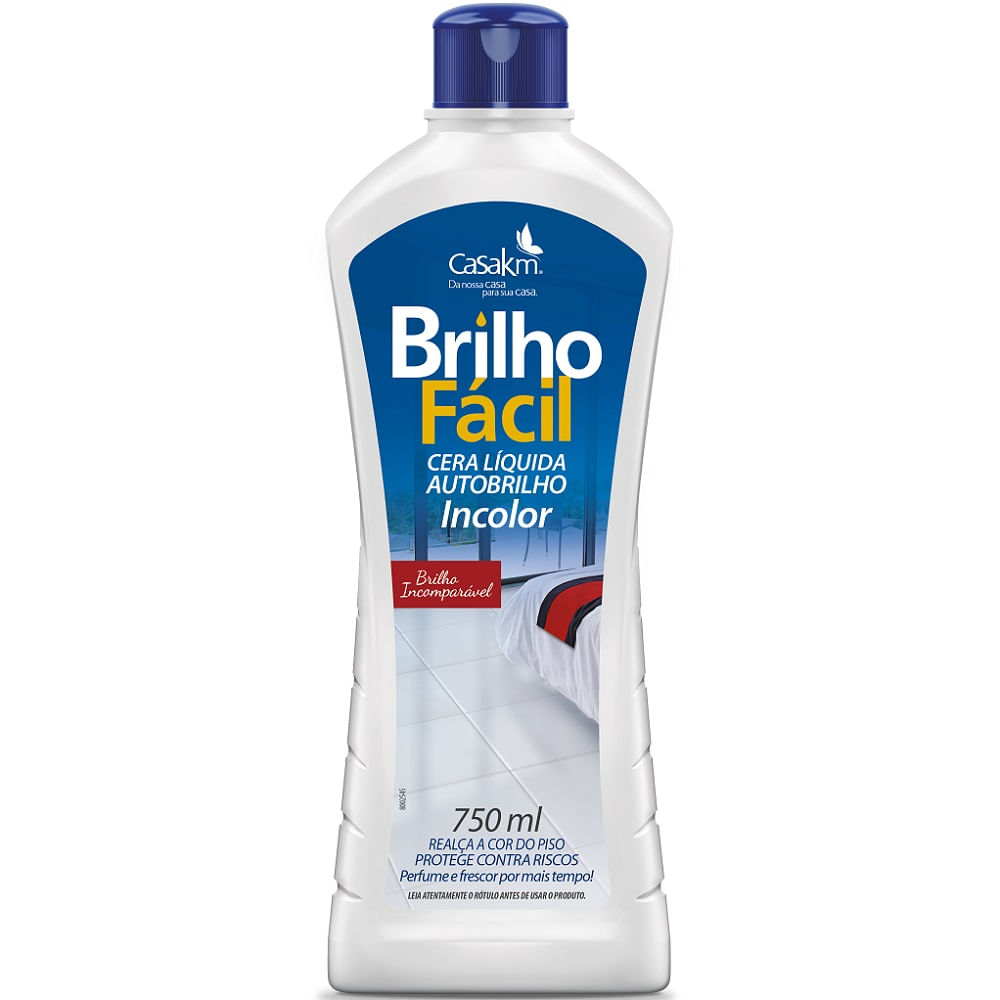 Cera Líquida Brilho Fácil Incolor 750ml