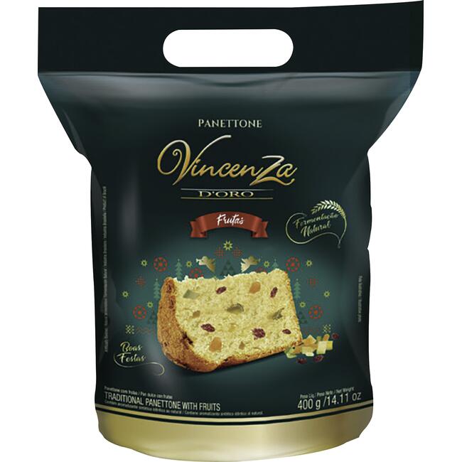Panettone Vincenza Frutas 400g