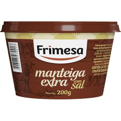 Manteiga Frimesa Com sal 200g