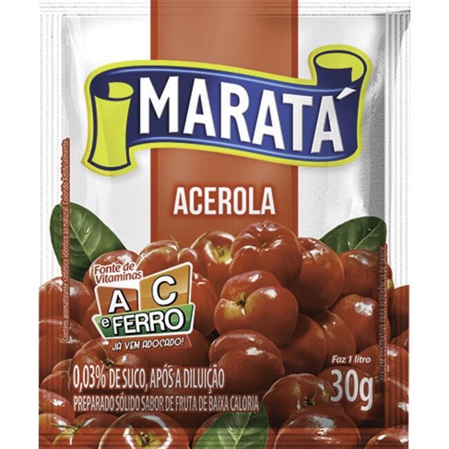 Refresco em Pó Maratá Acerola 30g