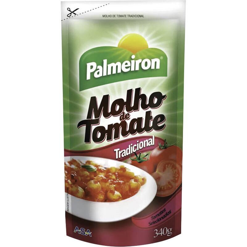 Molho de Tomate Palmeiron Tradicional 340g