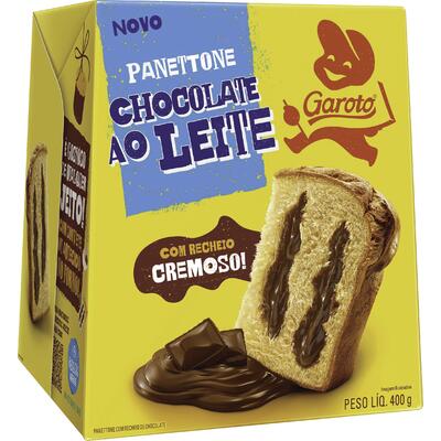 Panetone Garoto Chocolate 400g