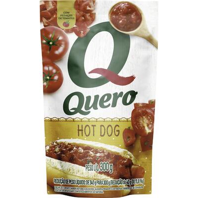 Molho de Tomate Quero Hot Dog 300g