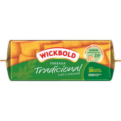 Torrada Integral Wickbold 140g