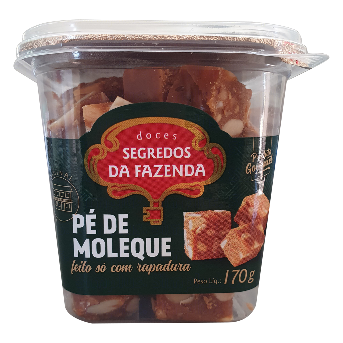 Pé de Moleque Segredos da Fazenda Pote 170g