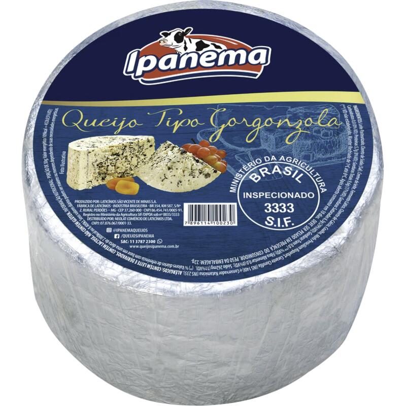 Queijo Gorgonzola Ipanema Preço por quilo na peça