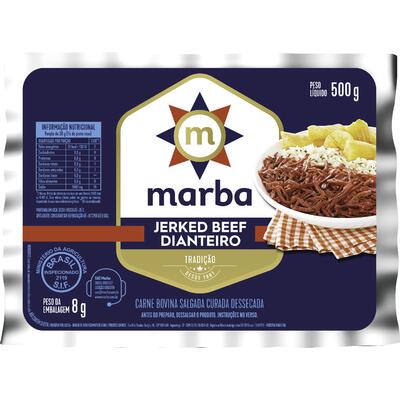 Jerked Beef Marba Dianteiro 500g