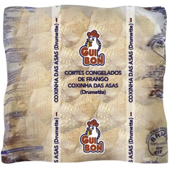 Coxinha da Asa Frango Guibon Cong Preço por quilo no pacote