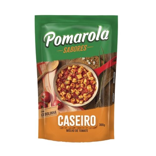 Molho de Tomate Pomarola Caseiro Sachê 300g