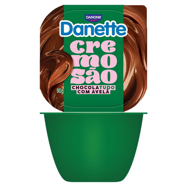 Sobremesa DANETTE Cremosão Chocolate com Avelã 90g
