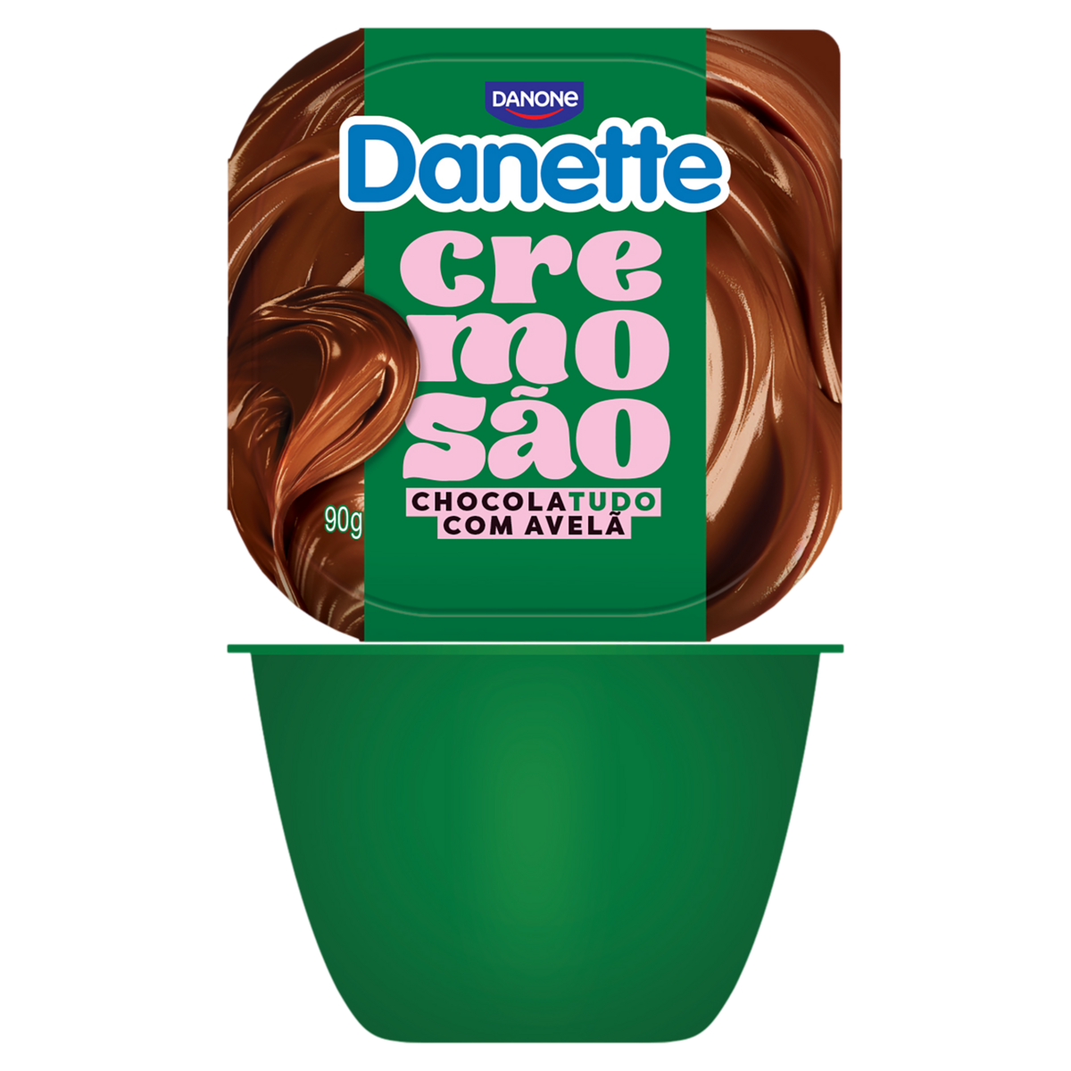 Sobremesa DANETTE Cremosão Chocolate com Avelã 90g