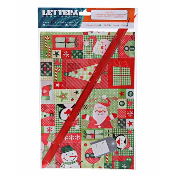 SACO P/PRESENTE LETTERA 20X29+