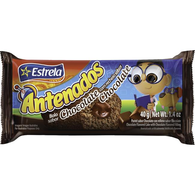 Bolinho Estrela Antenados Chocolate 40g