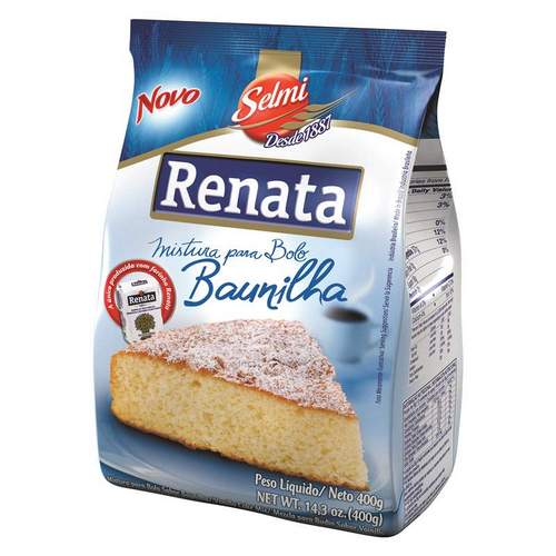 Mistura para Bolo Renata 400g - Baunilha