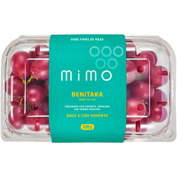 Uva Benitaka MIMO Doce e com Semente 500g