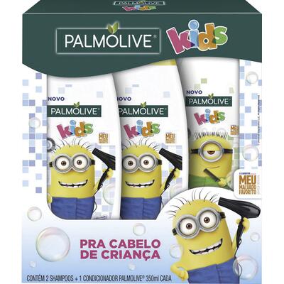 Kit Palmolive Kids 2 Shampoos + Condicionador 350ml