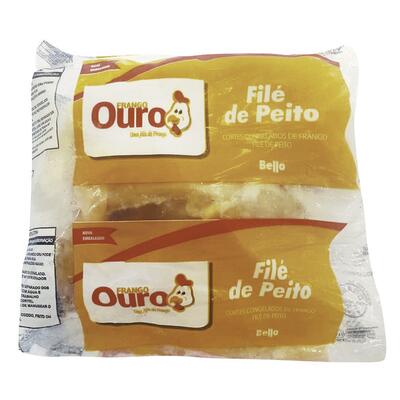 Filé de Peito de Frango Ouro Cong Preço por quilo no pacote