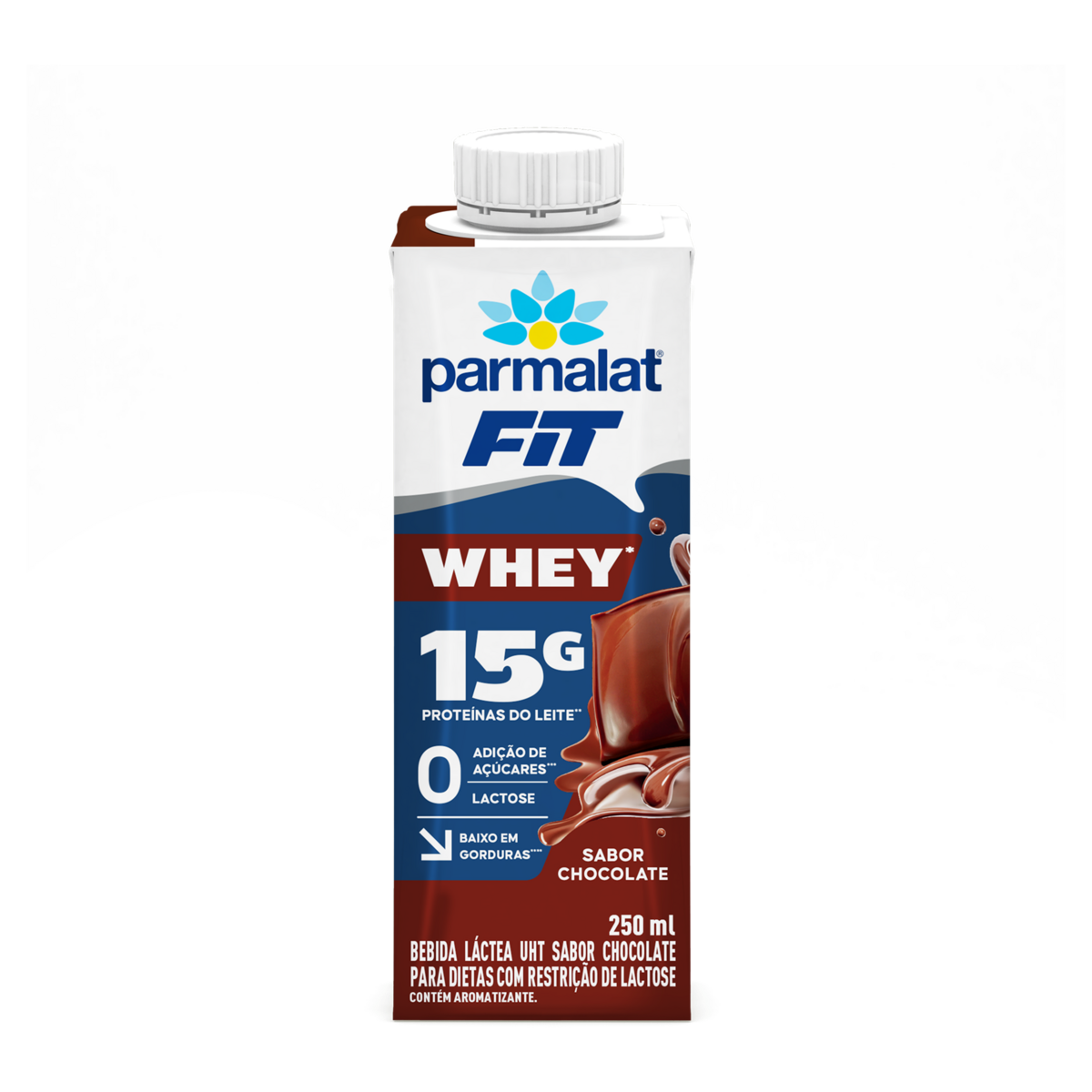 Bebida Láctea Parmalat Wheyfit Chocolate 250ml
