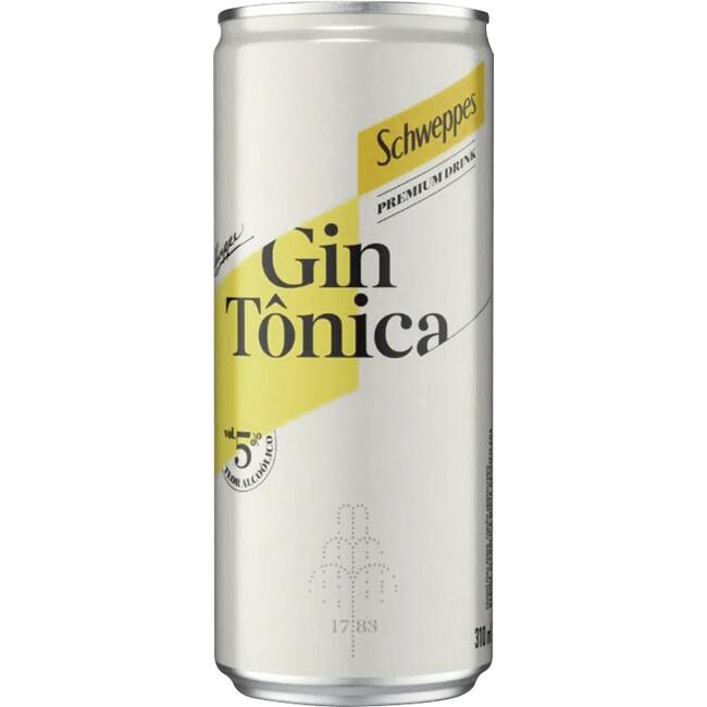 Gin Tônica SCHWEPPES Premium Drink 310ml