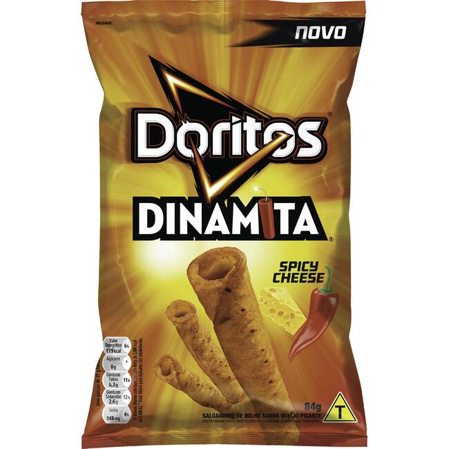 Salgadinho Doritos Dinamita Queijo Apimentado 84g