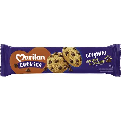 Biscoito Cookies Marilan Original 80g