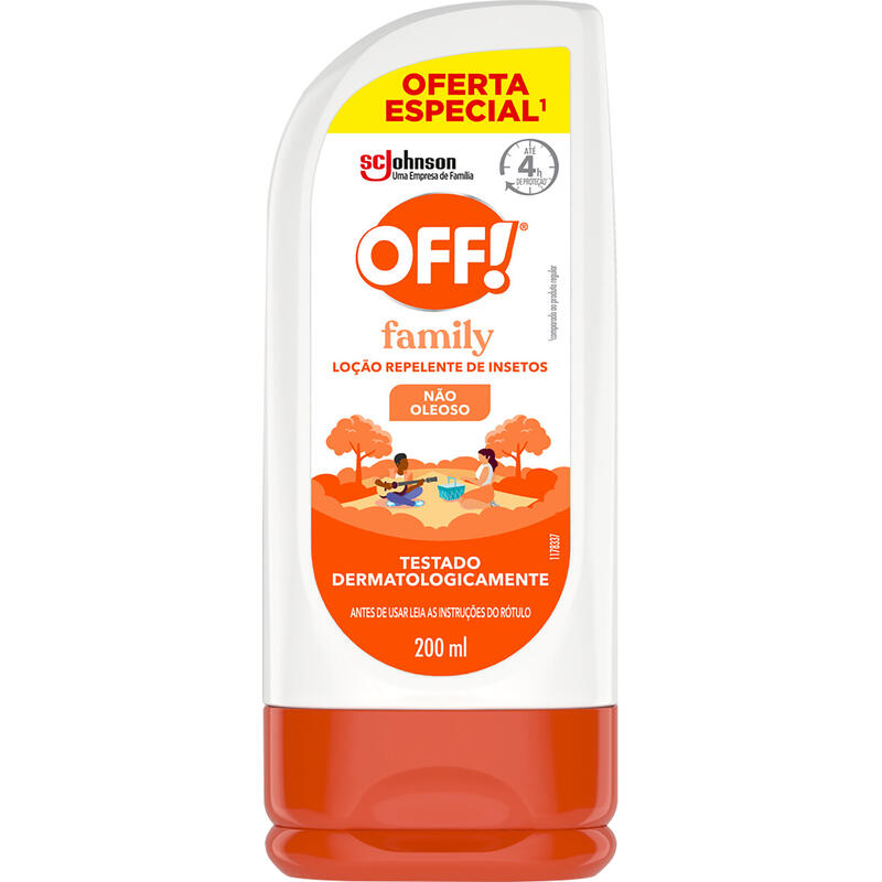 Repelente Off Loção, Oferta Especial 200ml