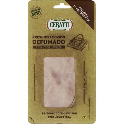 Presunto Defumado Ceratti Fatiado 100g