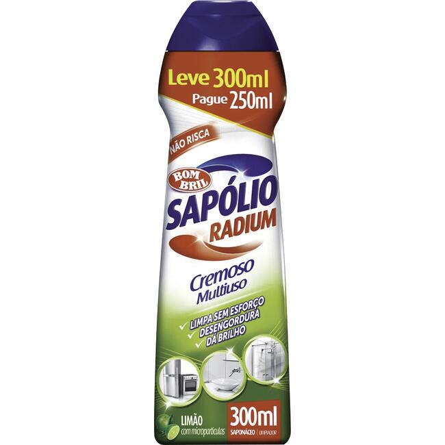 Sapólio Cremoso Radium Limão 300ml