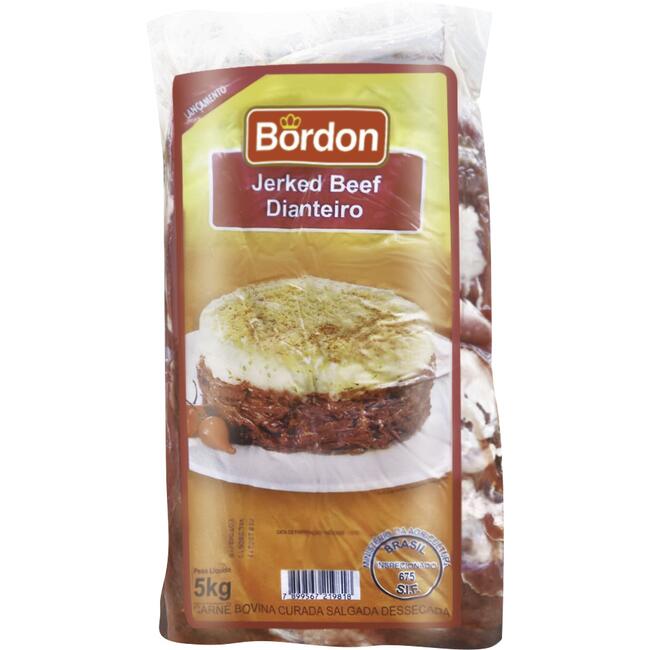 Jerked Beef Bordon Dianteiro 5kg
