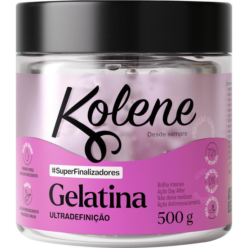 Gelatina Capilar Kolene 500g - Ultradefinição
