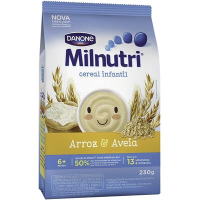 Cereal Milnutri Arroz e Aveia 230g