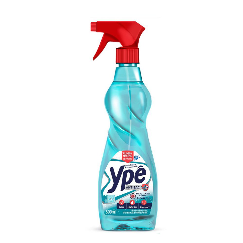 Desinfetante Multissuperfície YPÊ Antibac 500ml