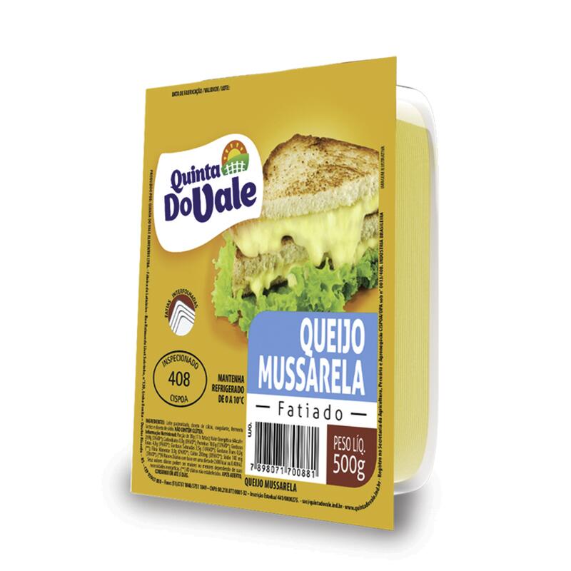 Queijo Mussarela Fatiado Quinta do Vale 500g