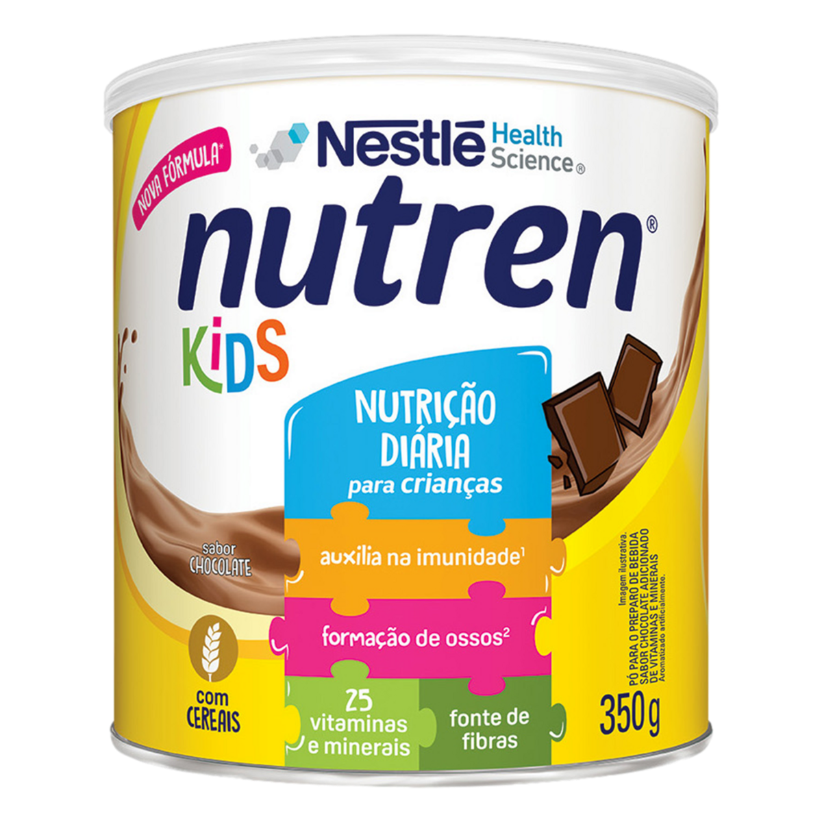 Complemento Alimentar NUTREN Kids Chocolate 350g