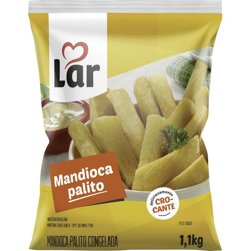 Mandioca Lar Congelada Palito 1,1kg