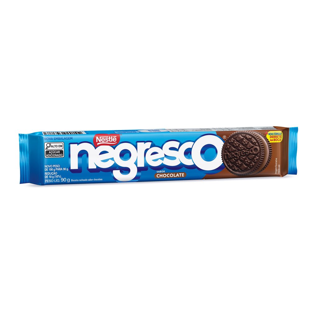 Biscoito Negresco Recheio Chocolate 90g