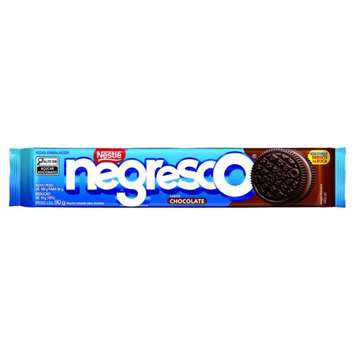 Biscoito Negresco Recheio Chocolate 90g