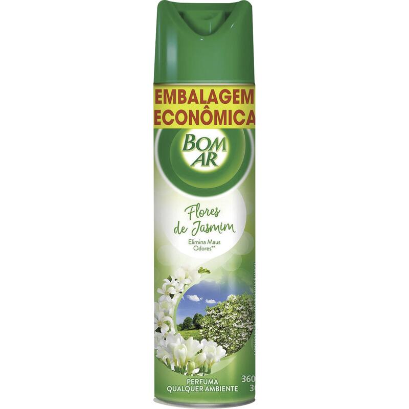 Desodorizador Aerossol Bom Ar Flores de jasmim 360ml