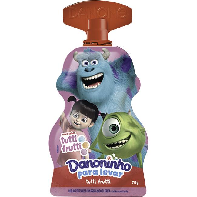 Petit Suisse para Levar Danoninho Tutti Frutti 70g