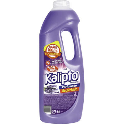 Desinfetante Lavanda Kalipto Frasco Leve 2l Pague 1,9l