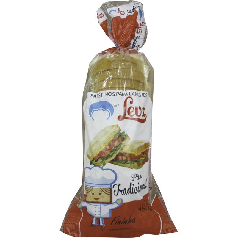 Pão de Forma Levz Tradicional 450g