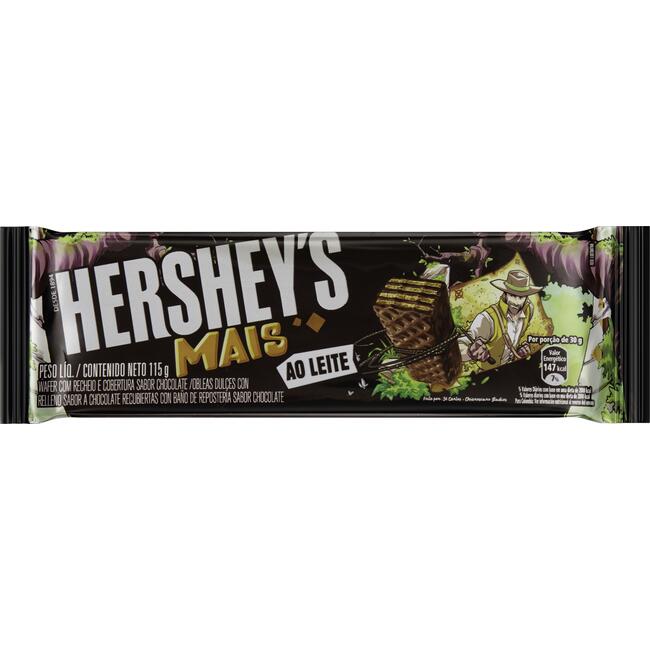 Biscoito Hershey’s Wafer Mais Ao leite 115g