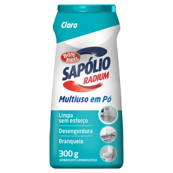 Saponáceo Sapólio Radium 300g - Cloro