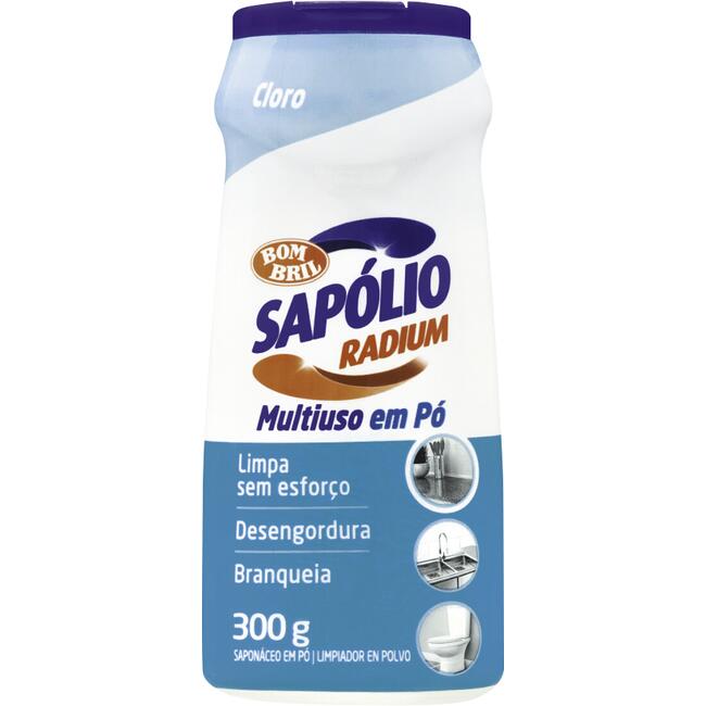 Saponáceo Sapólio Radium 300g - Cloro