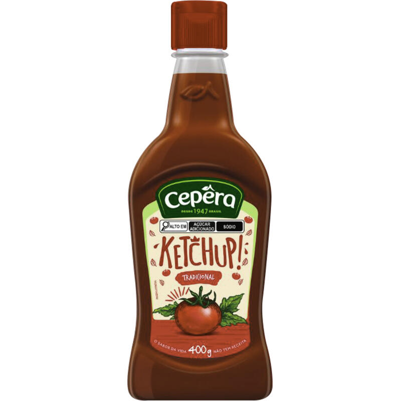 Ketchup Cepêra Tradicional 400g