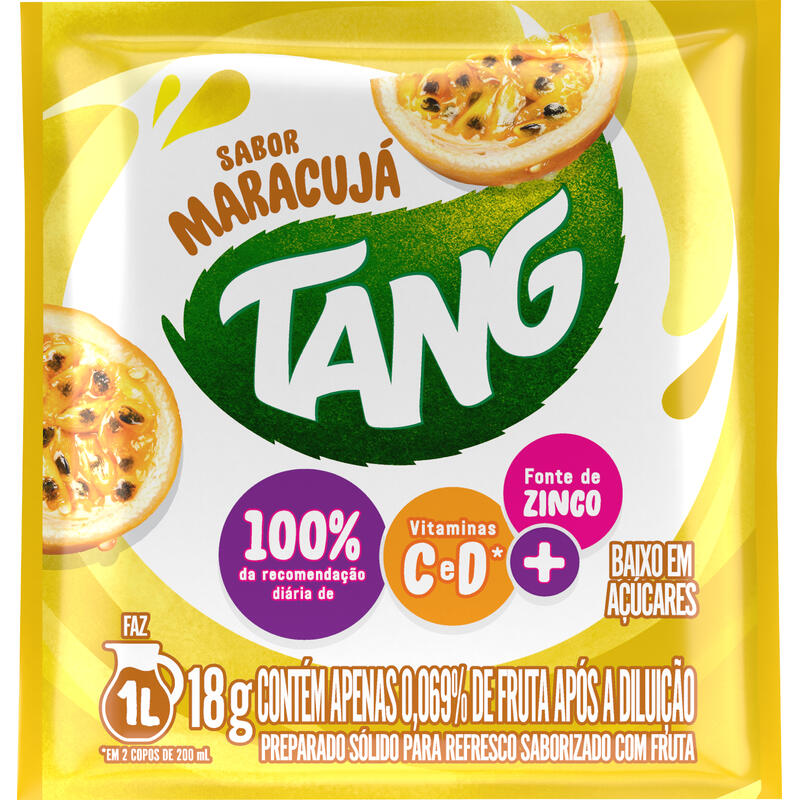 Refresco em Pó Tang Maracujá 25g