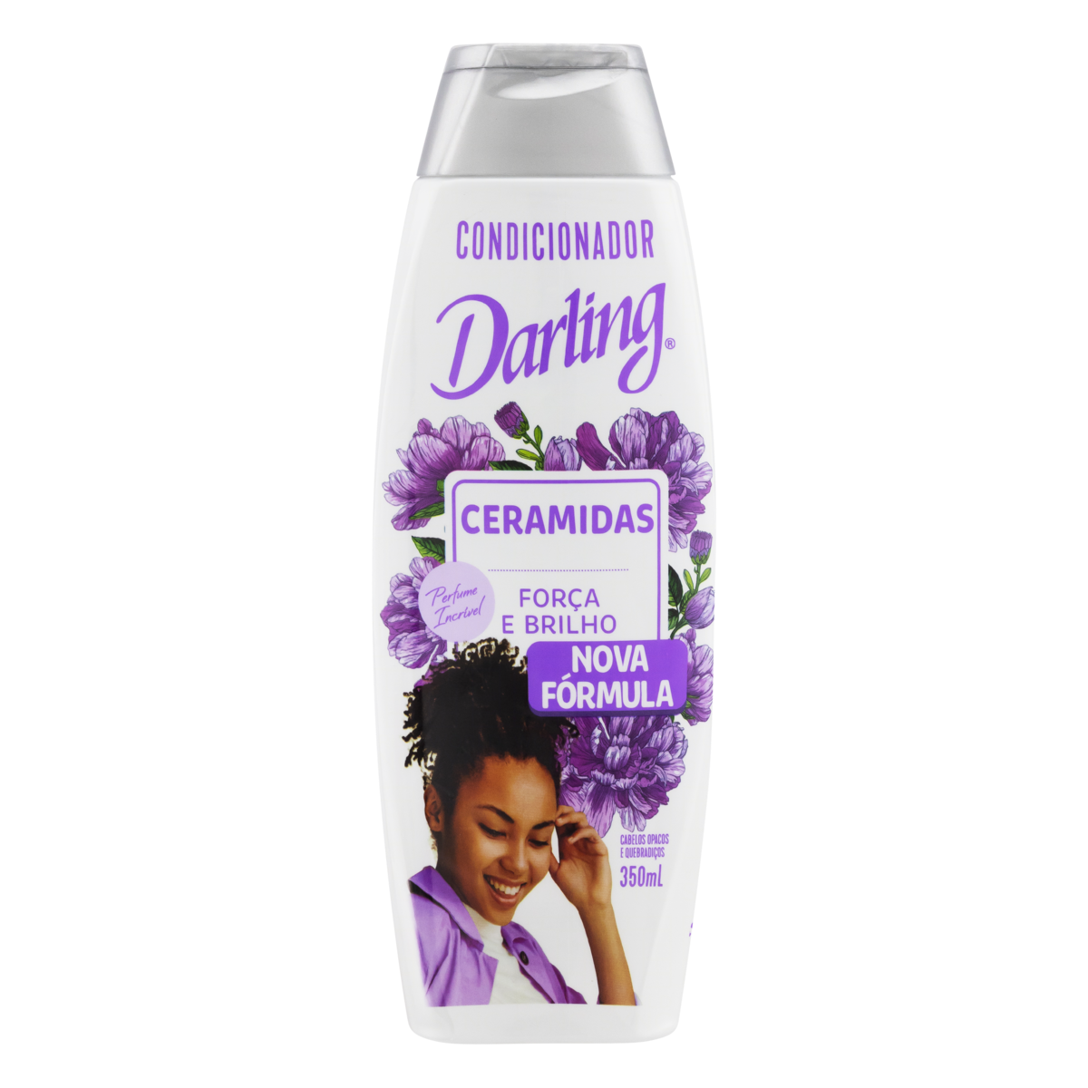 Condicionador de cabelo DARLING Ceramidas Força e Brilho 350ml
